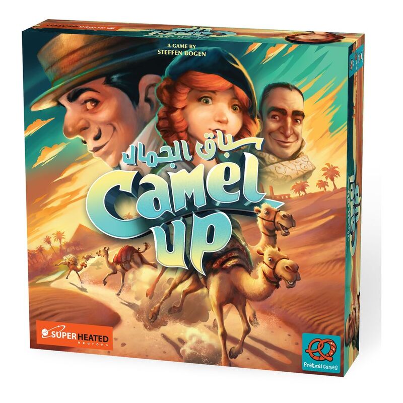 Superheated Neurons Camel Up Edition 2 Board Game (English/French/Arabic) Superheated Neurons Camel Up Edition 2 Board Game (English/French/Arabic)