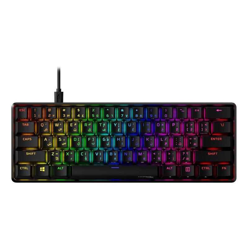 HyperX Alloy Origins 60 Mechanical Gaming Keyboard - HyperX Red Switch (English/Arabic) HyperX Alloy Origins 60 Mechanical Gaming Keyboard - HyperX Red Switch (English/Arabic)