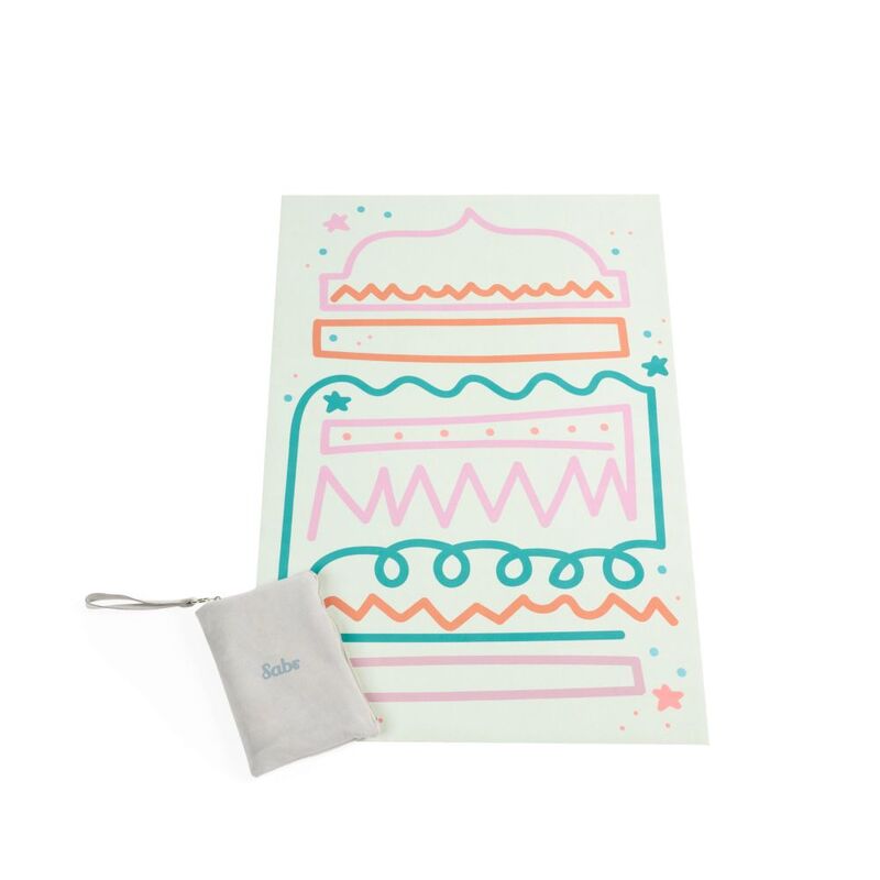 Sabr Moonlight Voyage I Compact Prayer Mat (67 x 108 x 0.1cm)