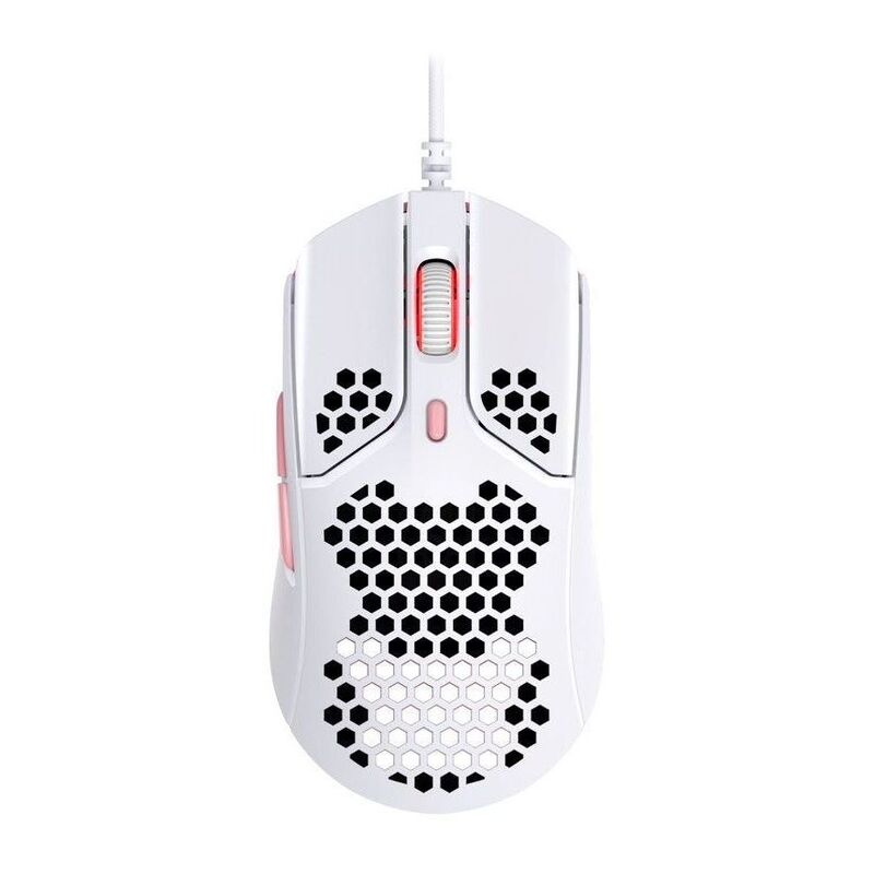 HyperX Pulsefire Haste Gaming Mouse - White/Pink