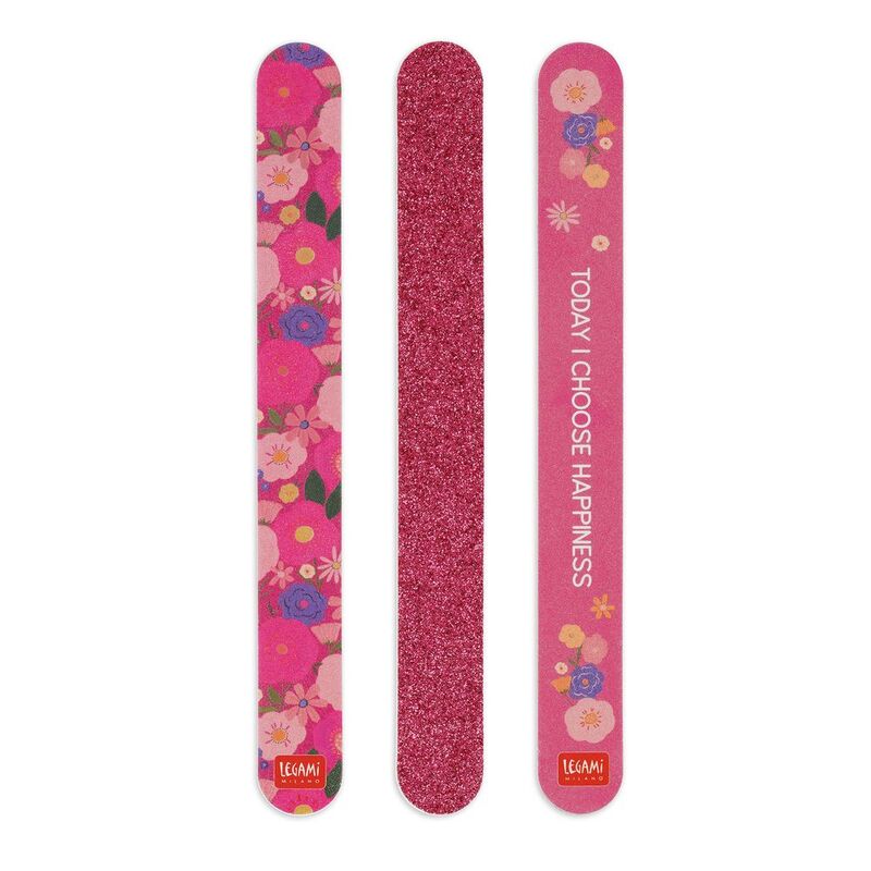 Legami Nail Files - Nails Before Males - Flowers (Set Of 3) Legami Nail Files - Nails Before Males - Flowers (Set Of 3)