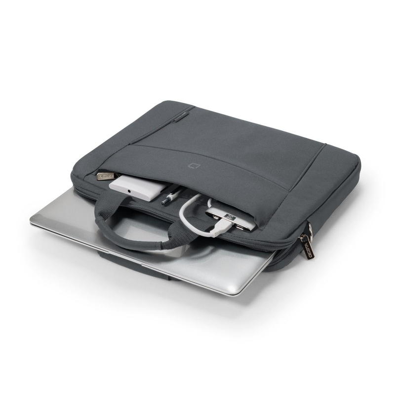 Dicota Slim Case Base Grey Laptop Bag Fits 15-15.6-Inch