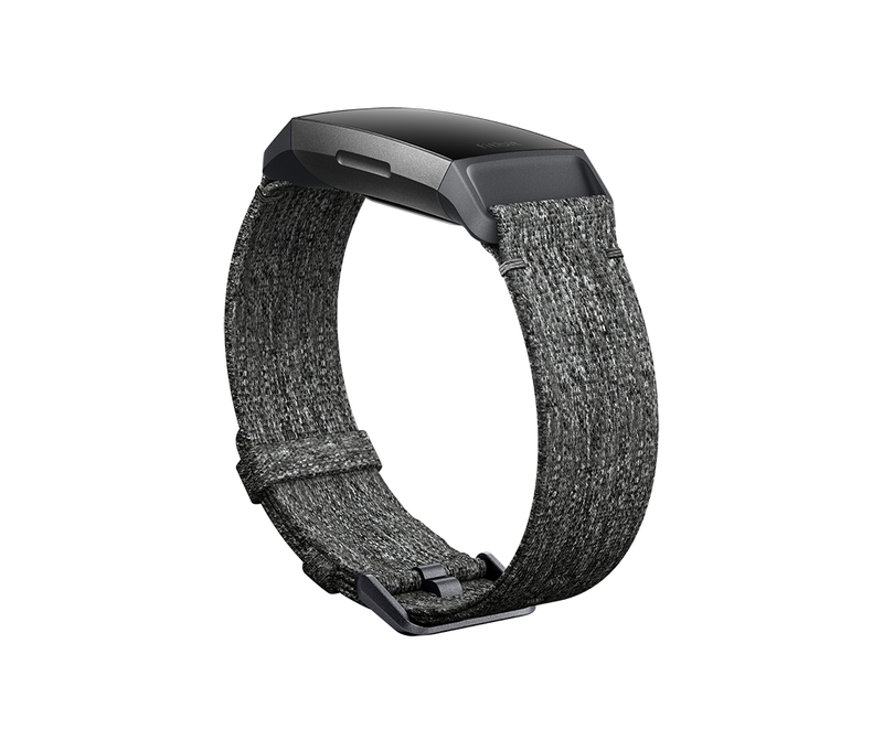 Fitbit Charge 3 Band Woven Charcoal Large