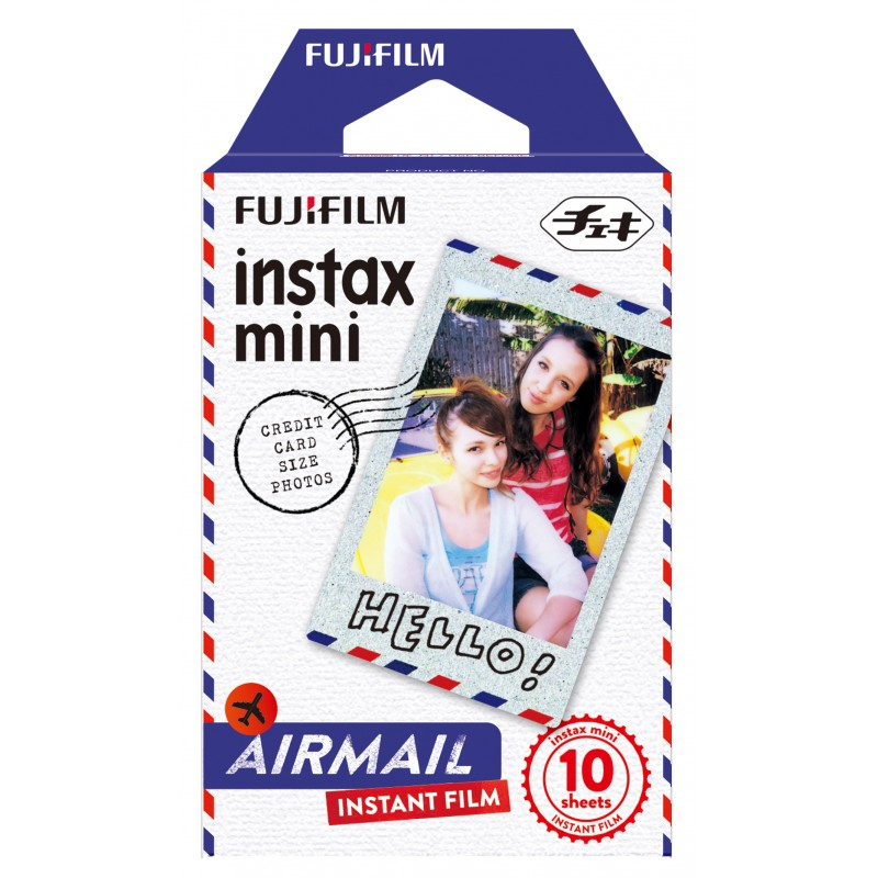 Fujifilm instax mini Airmail Instant Film (10 Sheets)