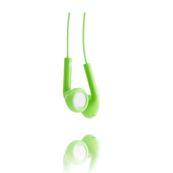 Happy Plugs Green Earphones