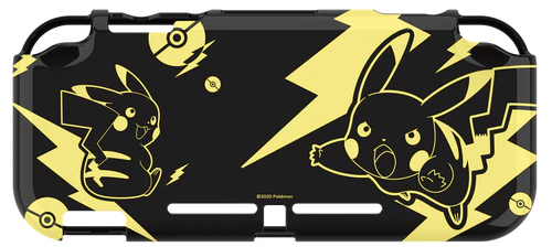 Hori Duraflexi Protector Pikachu Black & Gold Edition for Nintendo Switch Lite