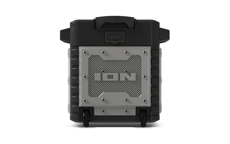 ION Block Rocker Sport Black Waterproof Bluetooth Speaker