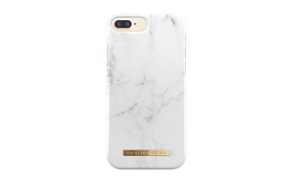 iDeal Fashion Case White Marble For iPhone 7 Plus