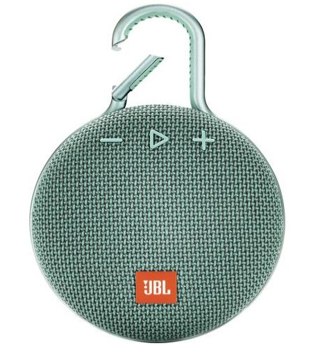 JBL Clip 3 Teal Portable Bluetooth Speaker