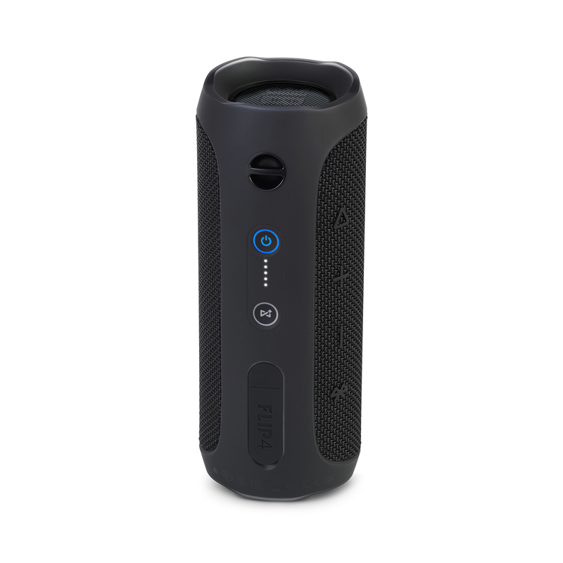 JBL Flip4 Black Waterproof Portable Bluetooth Speaker