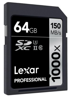 Lexar 64GB Professional UHS-II SDXC Memory Card