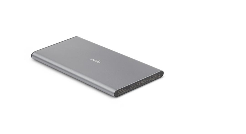 Moshi IonSlim 5000mAh USB-C Titanium Grey Power Bank