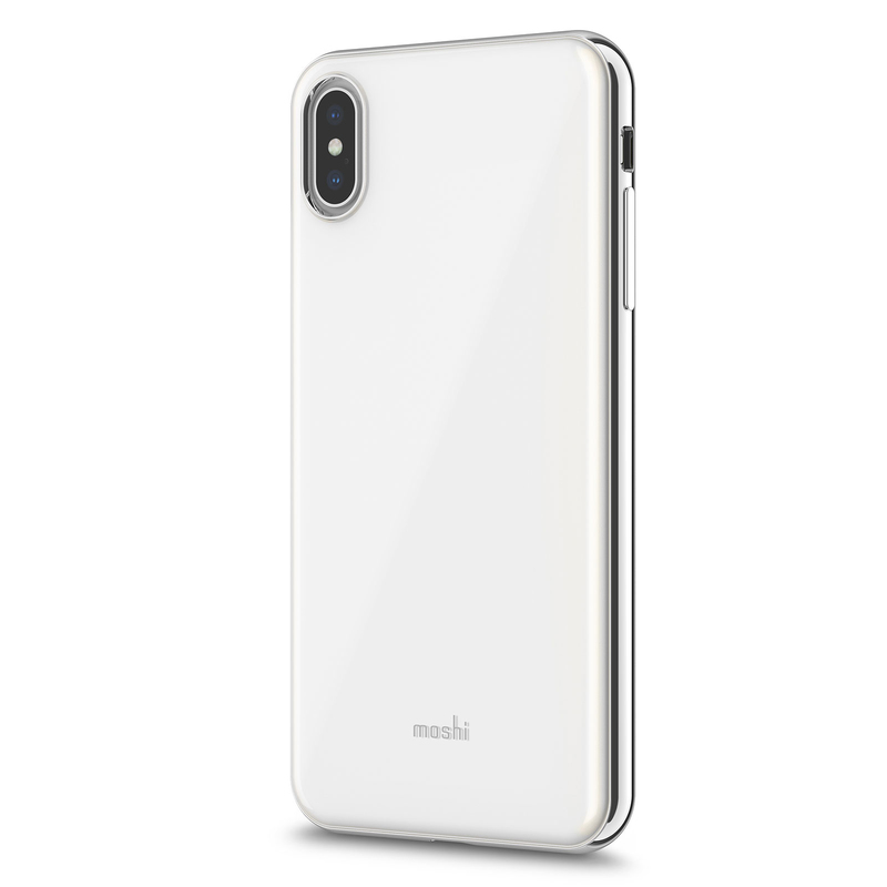 Moshi iGlaze Slim Hardshell Case White for iPhone XS Max