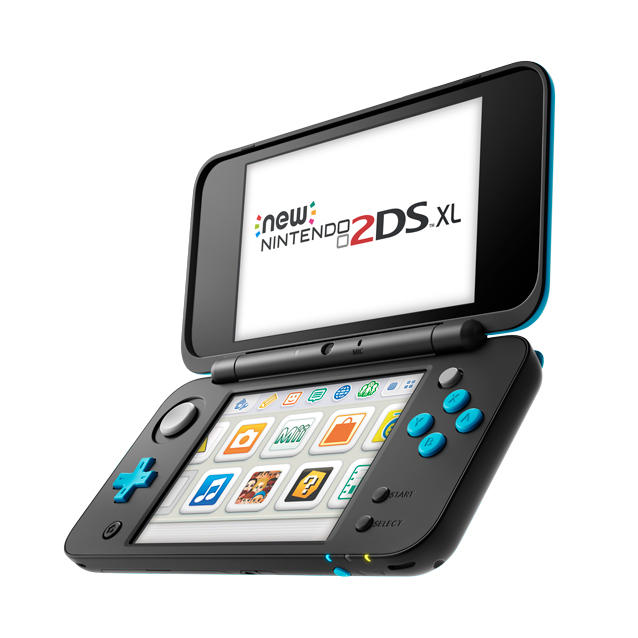 Nintendo 2DS XL Console Black & Turquoise