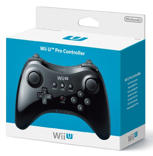 Nintendo Pro Controller Black Wii U