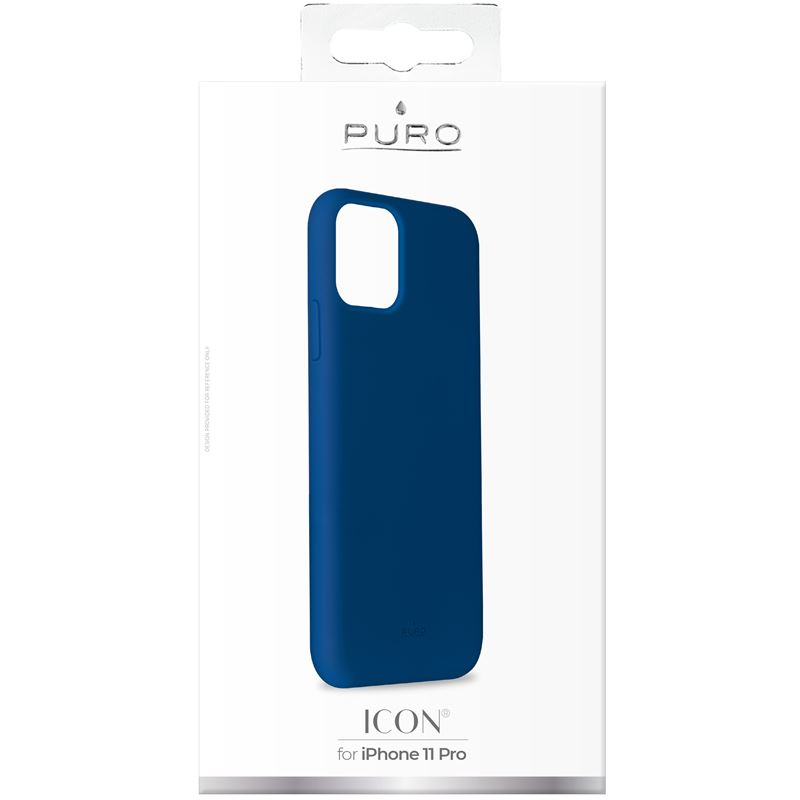 Puro Cover Silicon Dark Blue for iPhone 11 Pro
