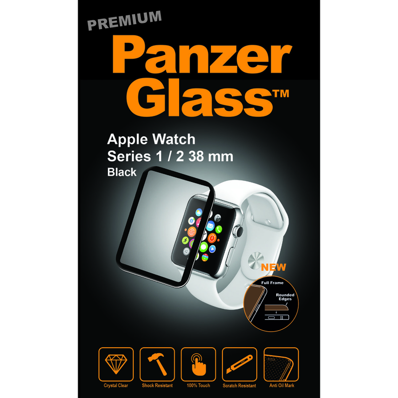 PanzerGlass Premium Screen Protector for Apple Watch Series 1/2/3 38mm