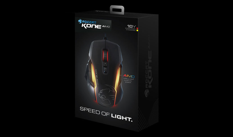 ROCCAT Kone AIMO Black RGBA Smart Customization Gaming Mouse