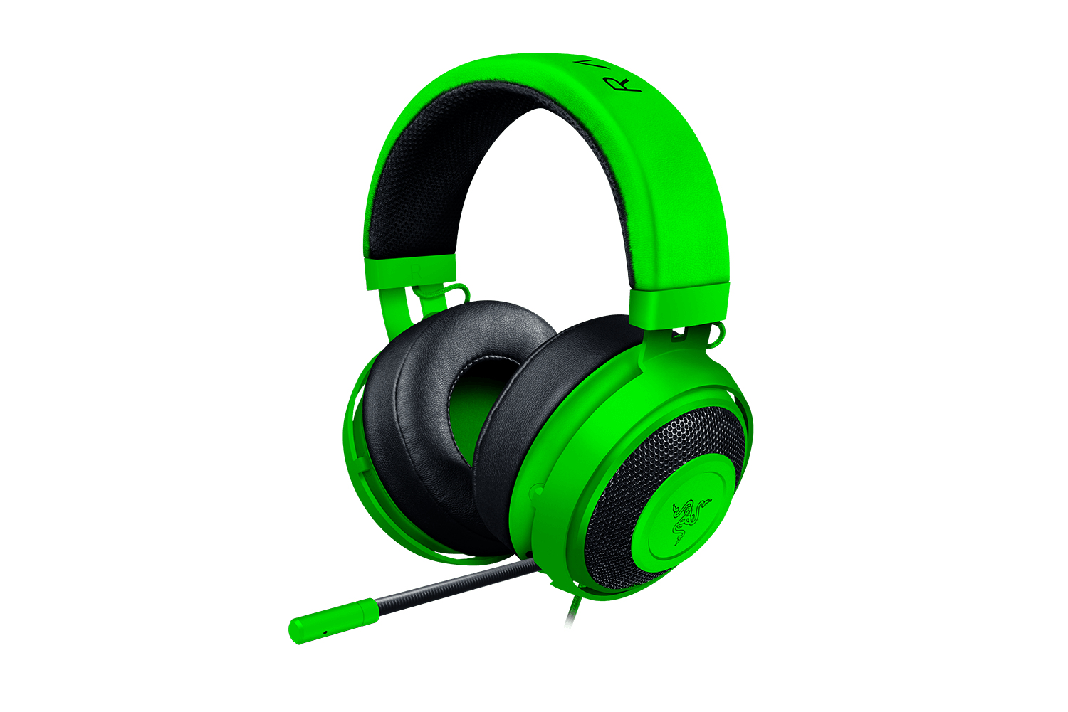 سماعة رأس كراكن برو V2 للألعاب بلون أخضر من ريزر
