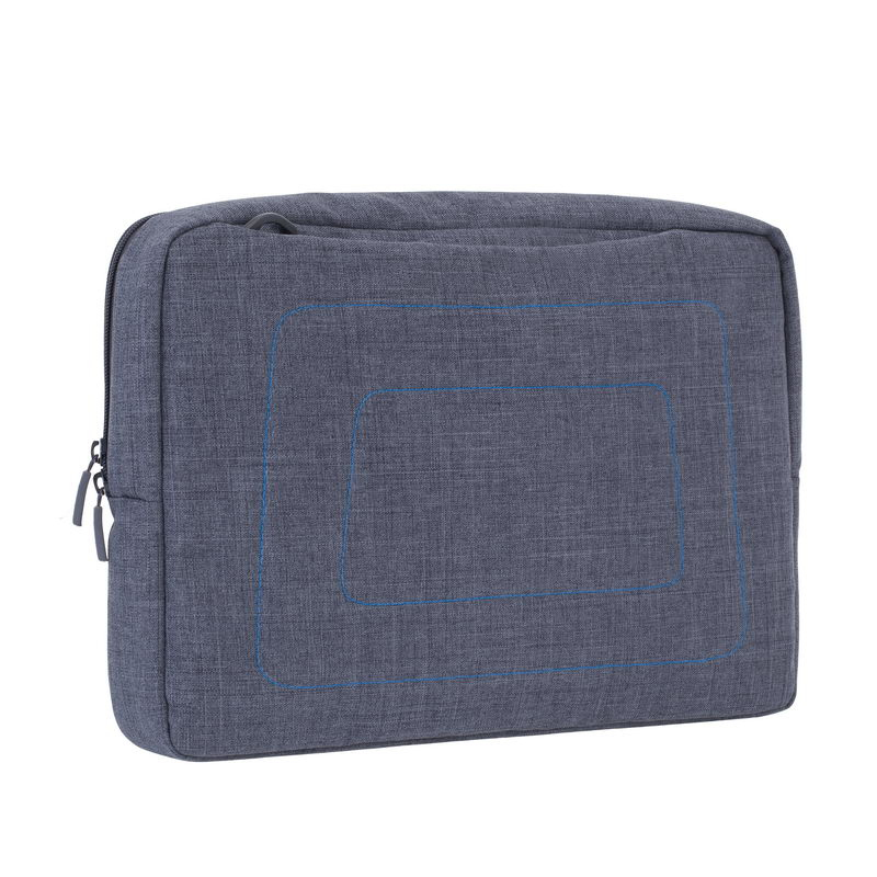 Rivacase 7520 Canvas Shoulder Bag Grey Laptop 13.3 Inch