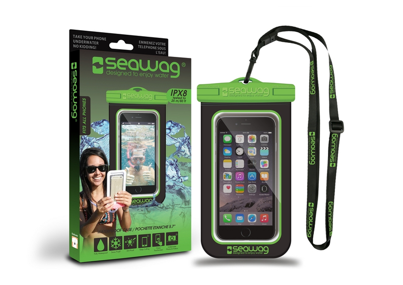Seawag B4X Waterproof Case Black/Green For Smartphones