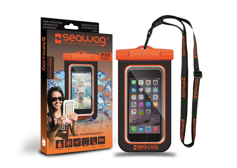 Seawag B5X Waterproof Case Black/Orange For Smartphones