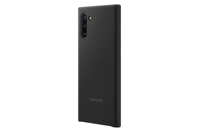 Samsung Silicone Cover Black for Galaxy Note 10