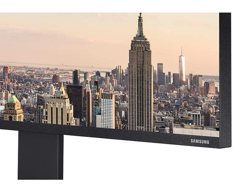 Samsung 27 Inch WQHD Clamp-Type Monitor with Space-Saving Design