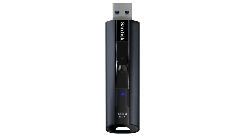 SanDisk Extreme Pro 256GB USB Type-A 3.0 (3.1 Gen 1) Memory Card Black
