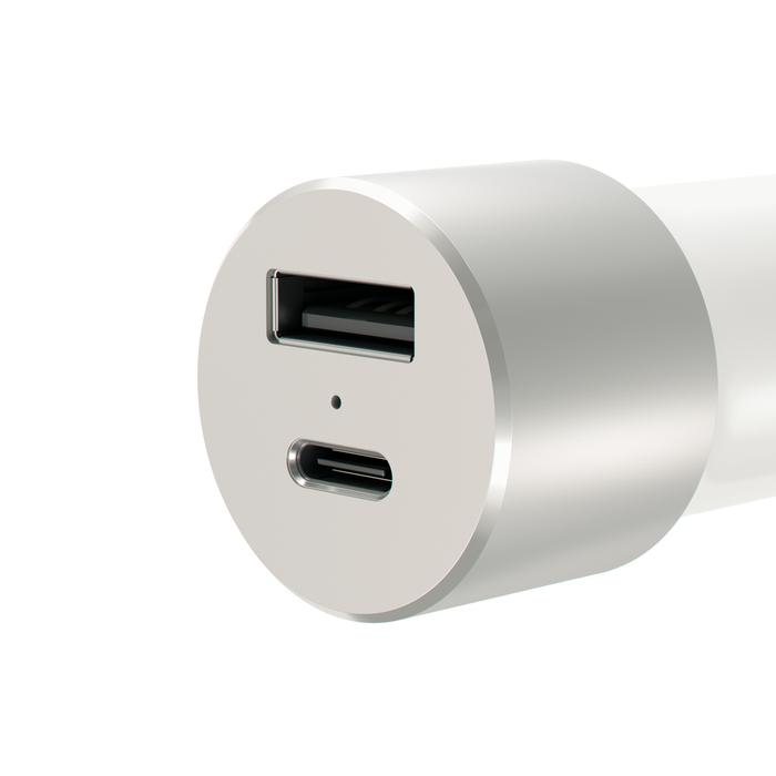 Satechi Aluminum Type-C USB Car Charger Silver