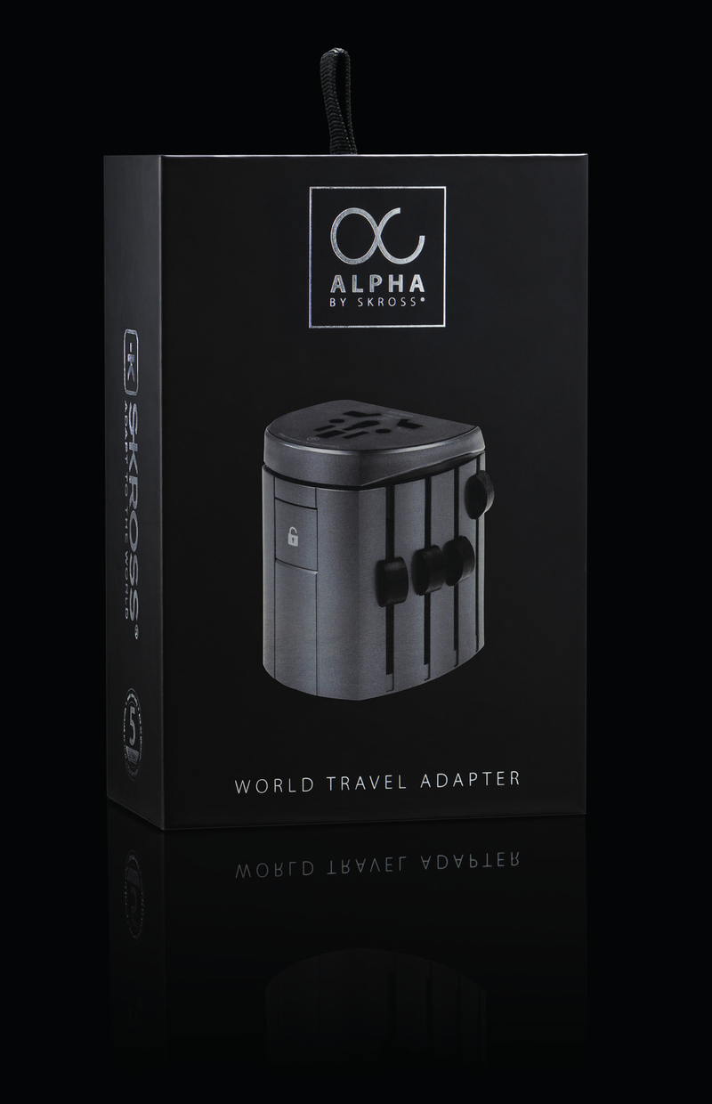 Skross Alpha World Travel Adapter