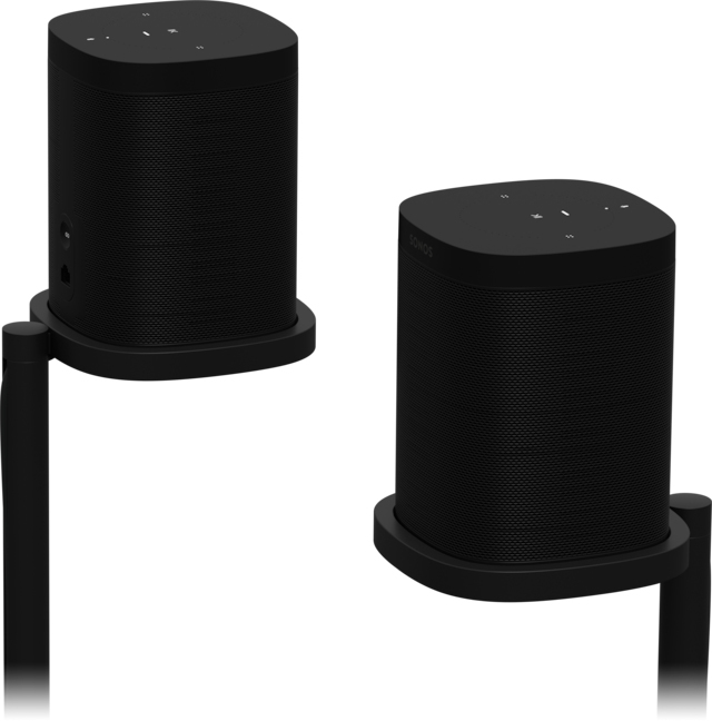 Sonos Stands for One Speaker - Black (Pair)