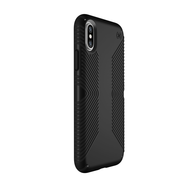Speck Presidio Grip Case Black/Black for iPhone XS