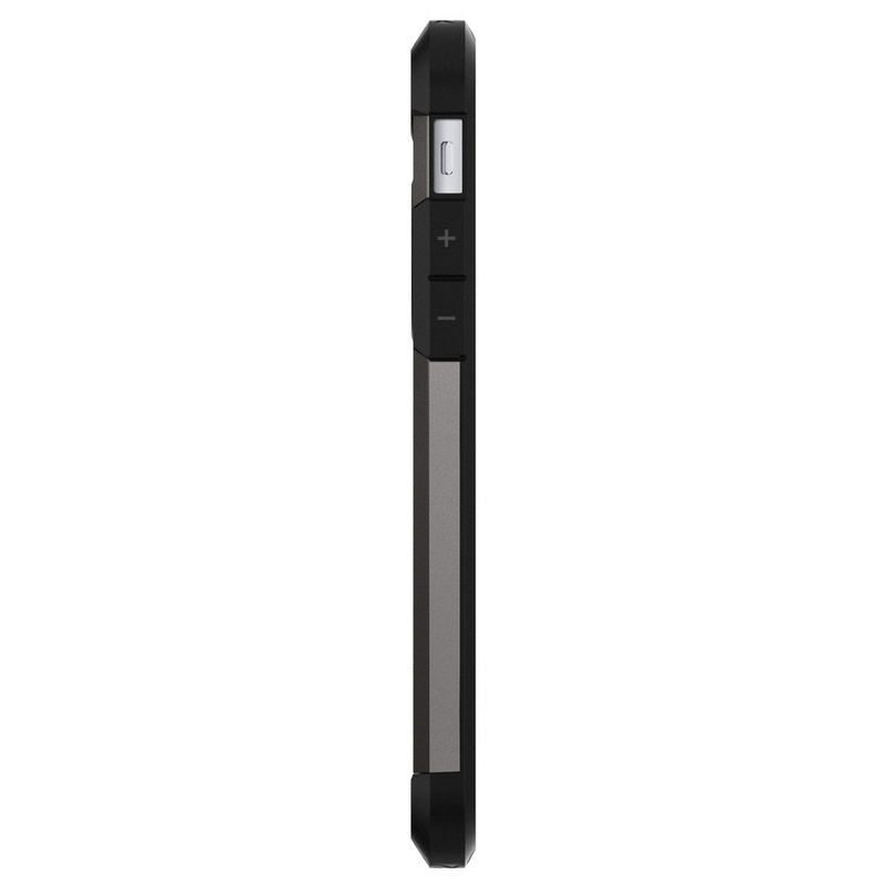 حافظة الهاتف الجوال تاف أرمور من سبيجن 11.9 سم (4.7 بوصة) غطاء أسود، رمادي