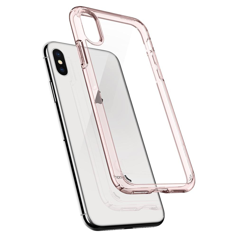 Spigen Ultra Hybrid Case Rose Crystal for iPhone X