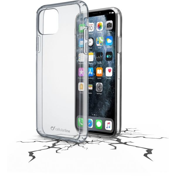 CellularLine Clear Duo Hard Case Transparent for iPhone 11 Pro Max