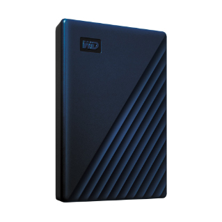 WD My Passport 5TB HDD Blue for iOS