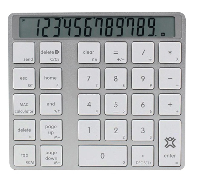 XtremeMac Bluetooth Numpad Calculator