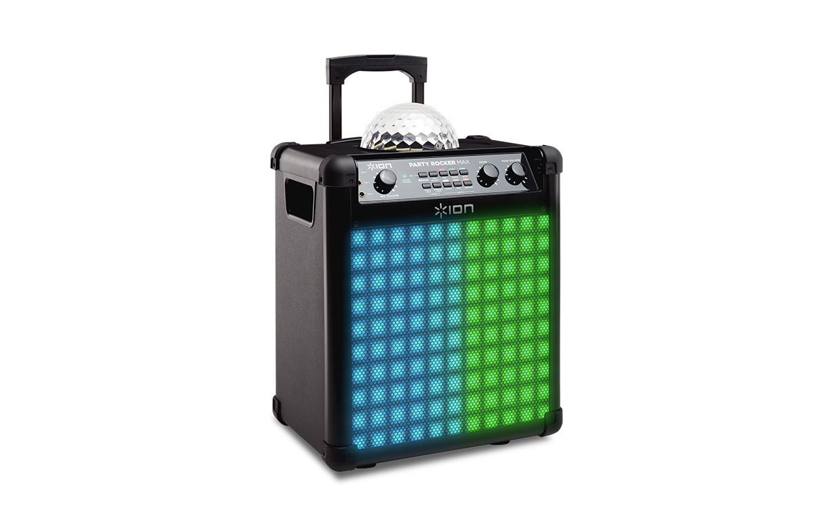 ION Party Rocker Max Speaker With Dome Grille Lights